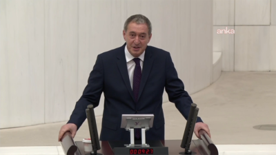 TBMM Genel Kurulu'nda konuşan DEM Parti Eş Genel Başkanı Tuncer