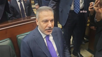 Dışişleri Bakanı Hakan Fidan, AK Parti grup toplantısı öncesinde ABD,