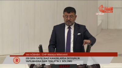 CHP Malatya Milletvekili Veli Ağbaba, bedelli askerlik tutarının 413 bin