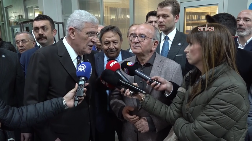 İYİ Parti Genel Başkanı Müsavat Dervişoğlu, Ankara-Sincan Organize Sanayi Bölgesi'nde