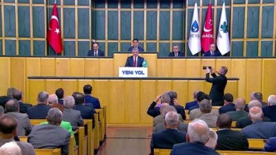 Gelecek Partisi Genel Başkanı Ahmet Davutoğlu, Cumhurbaşkanı Recep Tayyip Erdoğan'ın,