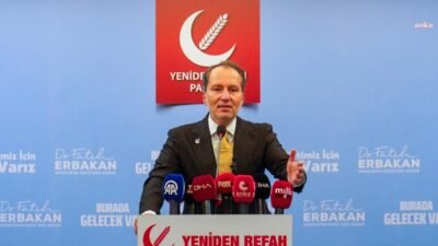 Yeniden Refah Partisi Genel Başkanı Fatih Erbakan, ABD’nin Ankara Büyükelçisi