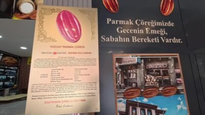 Yozgat’ta bir gün öncesinden hazırlanan ekşi mayayla yapılan ve sofraların