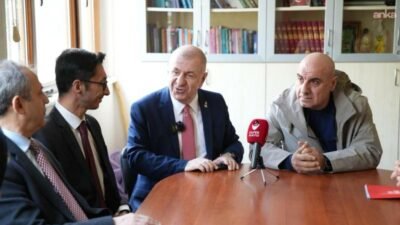 Zafer Partisi Genel Başkanı Ümit Özdağ, Orhangazi Cemevi’ni ziyaret ederek Alevi Dedesi