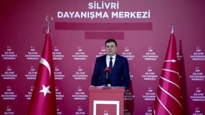 CHP Sözcüsü Zeynel Emre, "Silivri Cezaevi'nde arkadaşlarımız tutuklu ve atadan