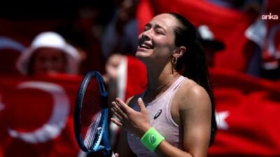 Milli tenisçi Zeynep Sönmez, İspanya'nın başkenti Madrid'de düzenlenen Mutua Madrid