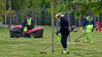 Ankara Büyükşehir Belediyesi, yaz mevsiminin yaklaşmasıyla Başkent genelindeki park ve