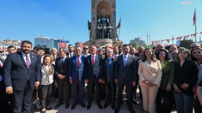 19 Mayıs Atatürk’ü Anma, Gençlik ve Spor Bayramı nedeniyle Taksim’deki