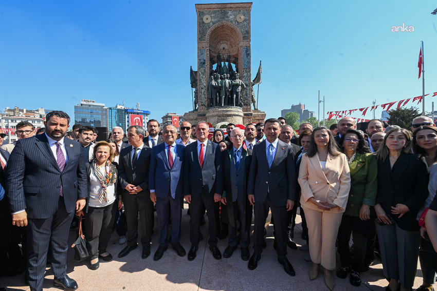 19 Mayıs Atatürk’ü Anma, Gençlik ve Spor Bayramı nedeniyle Taksim’deki