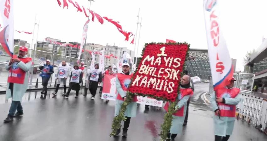 Birleşik Kamu-İş Konfederasyonu, 1 Mayıs Emek ve Dayanışma Günü dolayısıyla