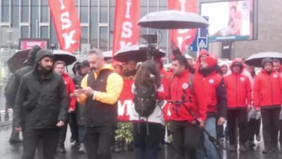 evrimci İşçi Sendikaları Konfederasyonu (DİSK) Genel Başkanı Arzu Çerkezoğlu, "Bugün