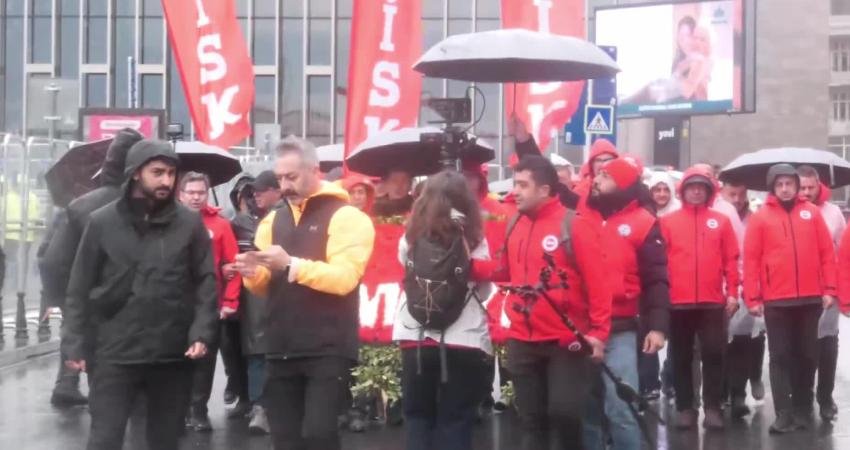 evrimci İşçi Sendikaları Konfederasyonu (DİSK) Genel Başkanı Arzu Çerkezoğlu, "Bugün