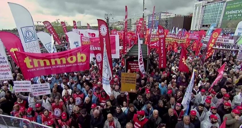 Devrimci İşçi Sendikaları Konfederasyonu (DİSK), Kamu Emekçileri Sendikaları Konfederasyonu (KESK), Türk Mühendis