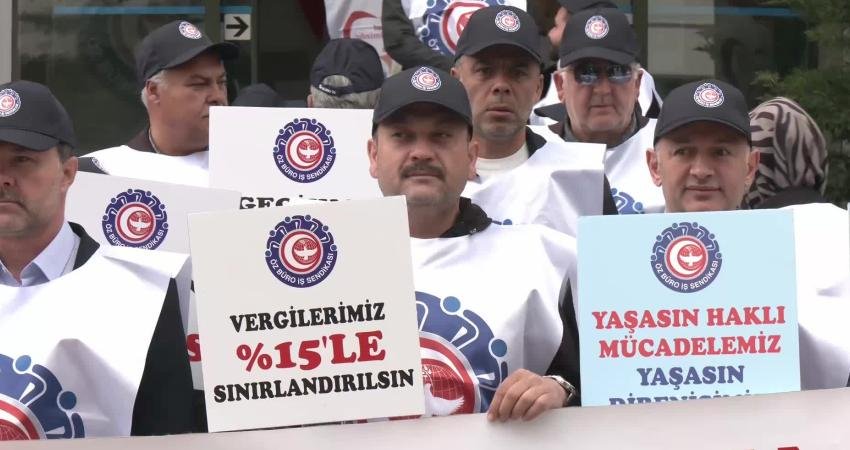 Öz Büro-İş Sendikası Genel Başkanı Baki Gülbaba, 1 Mayıs Emek