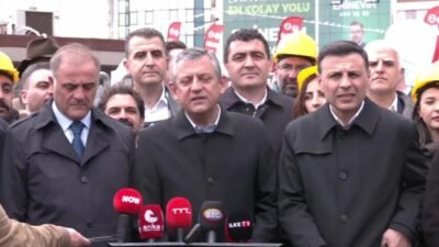 CHP Genel Başkanı Özgür Özel, 1 Mayıs Kadıköy İşçi Buluşması'nda