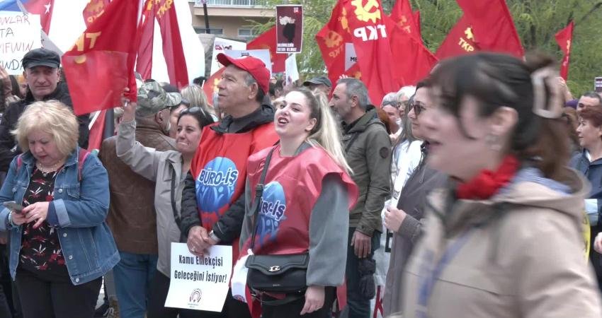 Türkiye Komünist Partisi (TKP) Anıtpark'ta 1 Mayıs Emek ve Dayanışma