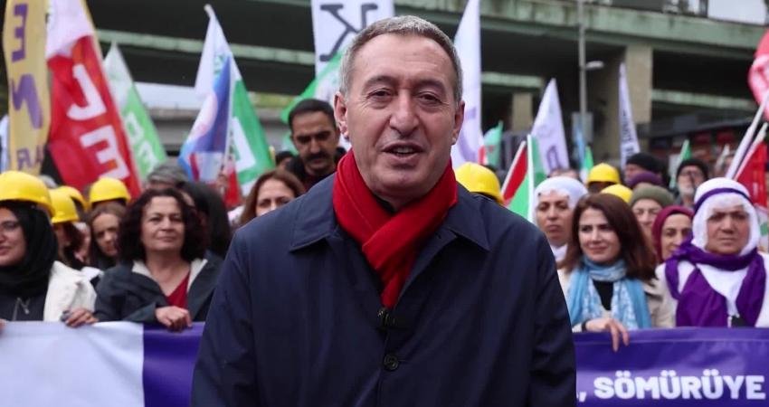  DEM Parti Eş Genel Başkanı Tuncer Bakırhan, 1 Mayıs Kadıköy