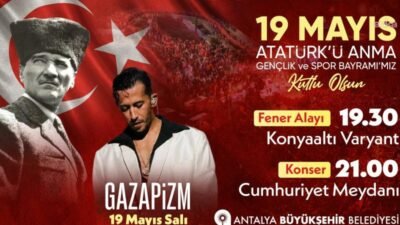 Antalya Büyükşehir Belediyesi, 19 Mayıs Atatürk’ü Anma, Gençlik ve Spor
