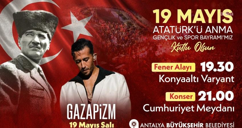 Antalya Büyükşehir Belediyesi, 19 Mayıs Atatürk’ü Anma, Gençlik ve Spor