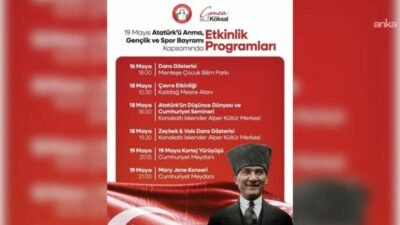 Menteşe Belediyesi, 19 Mayıs Atatürk'ü Anma, Gençlik ve Spor Bayramı'nı