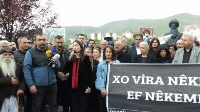 Dersim olaylarının yıl dönümü dolayısıyla Tunceli’de düzenlenen anma programına katılan