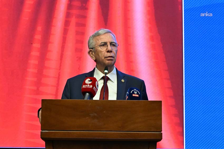 Ankara Büyükşehir Belediye (ABB) Başkanı Mansur Yavaş, "Bugün; emeğin, alın