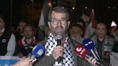 İsrail’in Küresel Sumud Filosu’na uluslararası sularda müdahalesi, Ankara Filistin Dayanışma