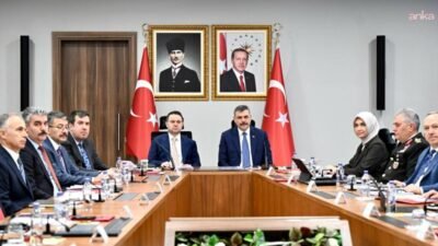Adalet Bakanı Akın Gürlek, İçişleri Bakanı Mustafa Çiftçi ile bir