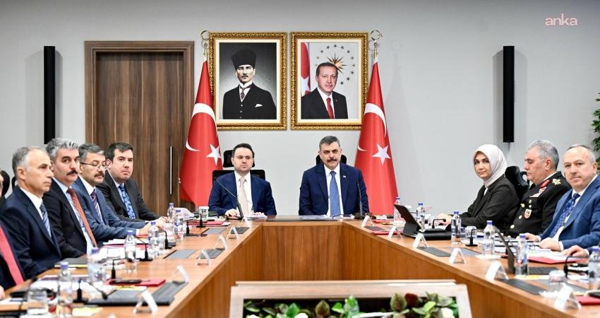 Adalet Bakanı Akın Gürlek, İçişleri Bakanı Mustafa Çiftçi ile bir