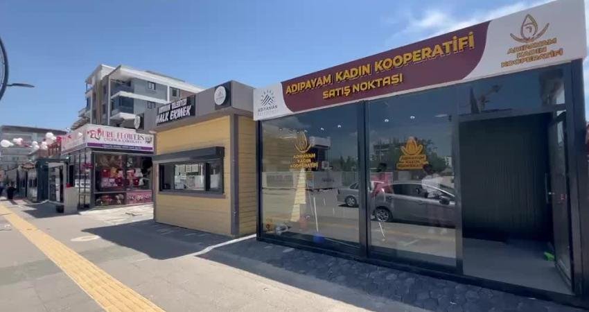 Adıyaman Belediyesi bünyesinde faaliyet gösteren Adıpayam Kadın Kooperatifi, Altınşehir Mahallesi’nde