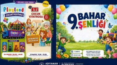 Adıyaman Belediyesi tarafından bu yıl dokuzuncusu düzenlenen "Bahar Şenlikleri", 8-15