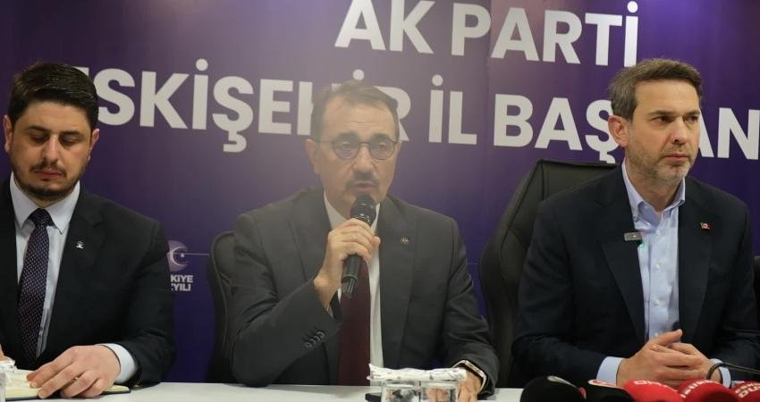 Eskişehir'de Doruk Madencilik emekçileri hakkında da konuşan Enerji ve Tabii Kaynaklar