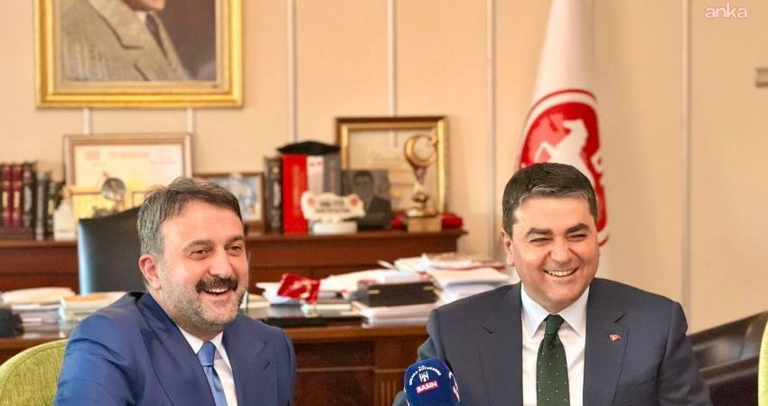 AKK Başkanı Halil İbrahim Yılmaz, Demokrat Parti Genel Merkezi’nde Genel