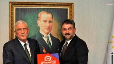AKK Başkanı Halil İbrahim Yılmaz, İYİ Parti Genel Merkezi’nde Genel