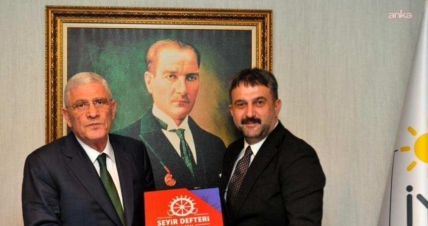 AKK Başkanı Halil İbrahim Yılmaz, İYİ Parti Genel Merkezi’nde Genel