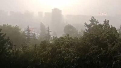 İBB Afet İşleri Dairesi AKOM, İstanbul'da sabah saatlerinden itibaren başlayan