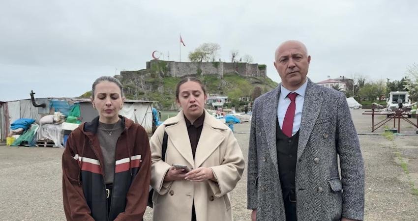 Giresun’un Tirebolu ilçesine bağlı Sekü Köyü’nde Alagöz Maden’in faaliyetlerine karşı