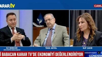 DEVA Partisi Genel Başkanı Ali Babacan, CHP'nin mutlak butlan davası
