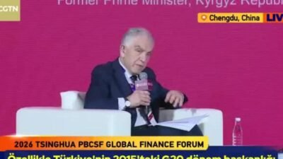 DEVA Partisi Genel Başkanı Ali Babacan, Çin’in Çengdu kentinde düzenlenen