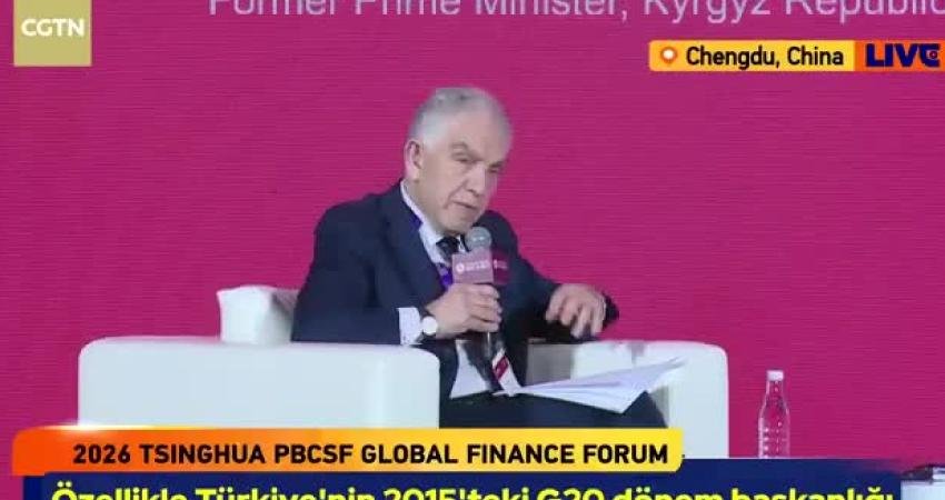 DEVA Partisi Genel Başkanı Ali Babacan, Çin’in Çengdu kentinde düzenlenen