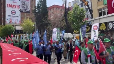 Memur-Sen Konfederasyonu’nun bu yıl Çorum’da düzenlediği 1 Mayıs Emek ve