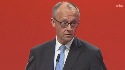 Almanya Başbakanı Friedrich Merz, Berlin’deki Alman Sendikalar Birliği (DGB) kongresinde