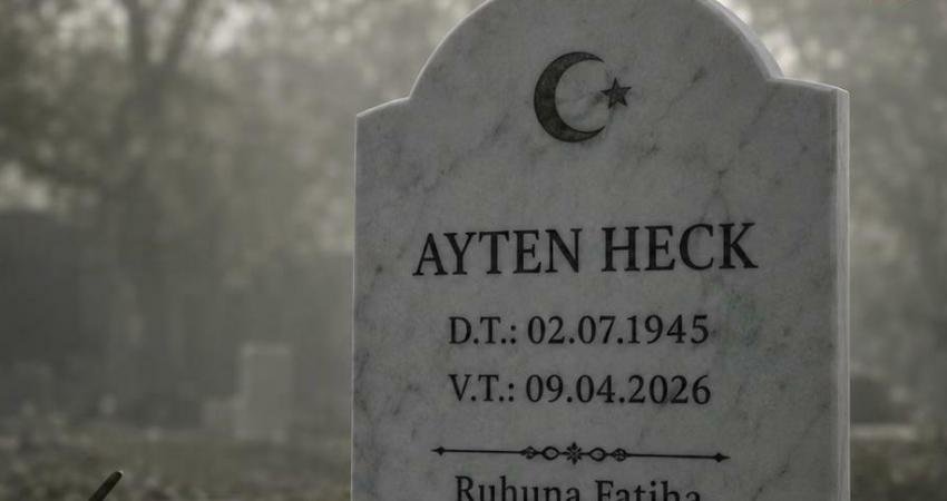 Almanya’da Müslüman bir kadının cenazesinin yakılması tartışma yarattı Almanya’da hayatını kaybeden Türkiye kökenli Ayten Heck’in cenazesinin, ailesine haber