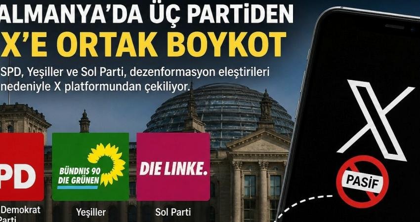 Almanya’da Sosyal Demokrat Parti (SPD), Yeşiller ve Sol Parti, dezenformasyon