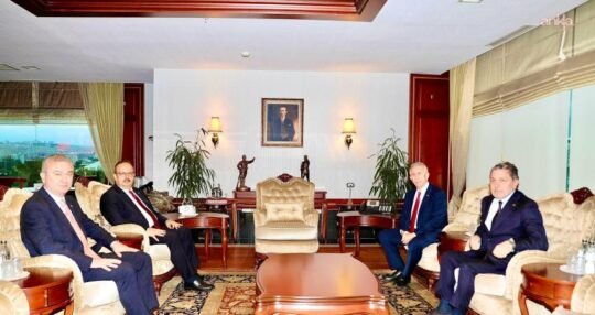 Ankara Valiliği, Vali Yakup Canbolat’ın Ankara Büyükşehir Belediye Başkanı Mansur