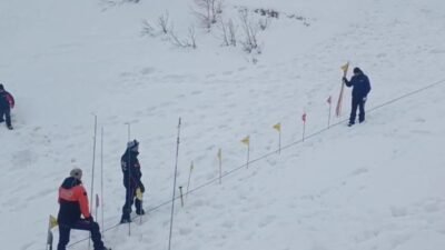 Artvin’in Ardanuç ilçesi Zekeriya Köyü Aksu Dağı’nda 31 Aralık 2025’te