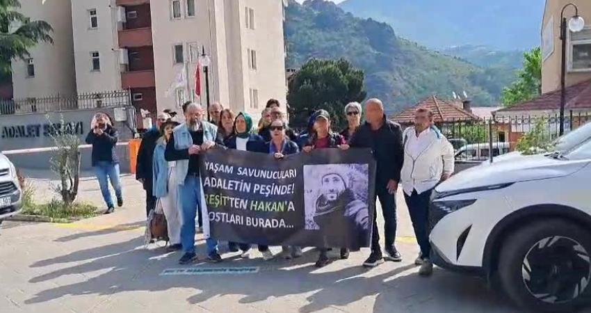 Artvin’in Cankurtaran bölgesinde 3 Eylül 2024 tarihinde maden şirketinin ağaç