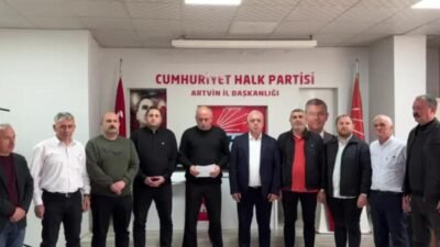 CHP Artvin İl ve İlçe Başkanlıkları, Genel Başkan Özgür Özel’e
