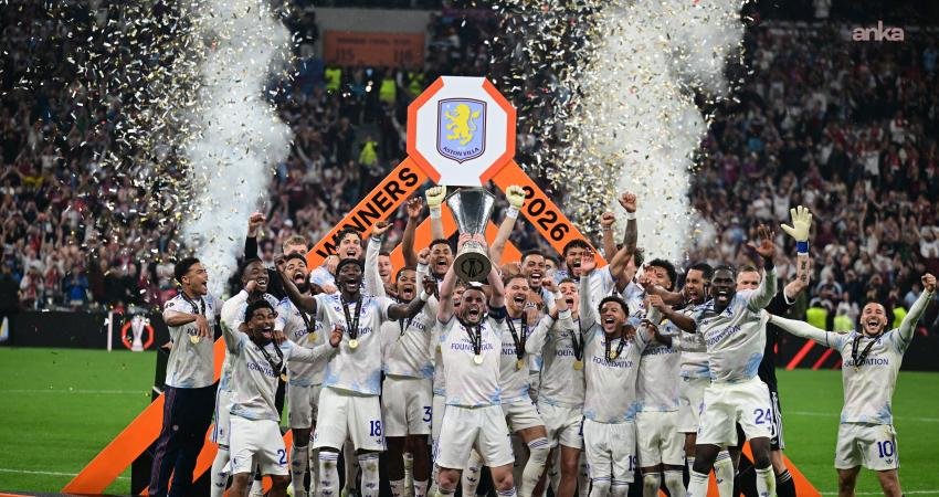 Aston Villa, UEFA Avrupa Ligi’nde şampiyon oldu İstanbul’da Tüpraş Stadı’nda oynanan 2026 UEFA Avrupa Ligi finalinde Almanya