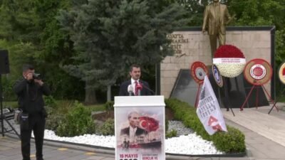 Çankaya Belediye Başkanı Hüseyin Can Güner, 19 Mayıs Atatürk'ü Anma,